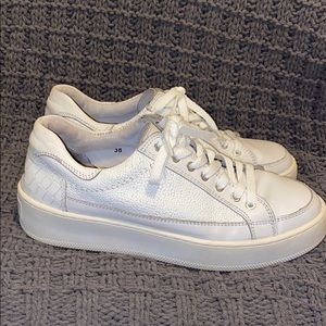 Free People Letterman sneakers